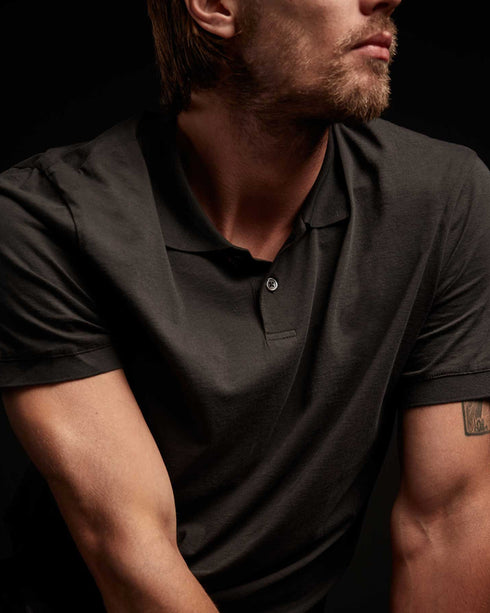 Elevated Lotus Jersey Polo