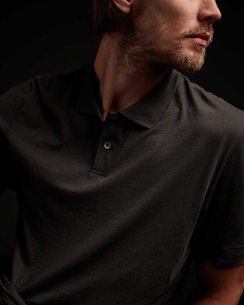 Elevated Lotus Jersey Polo