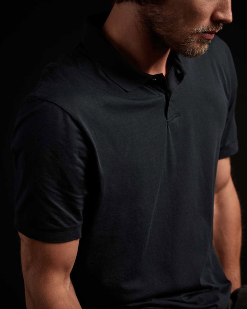 Elevated Lotus Jersey Polo