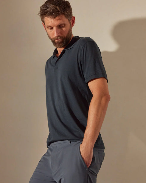 Elevated Lotus Jersey Polo