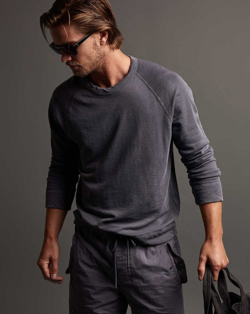 James perse hot sale raglan sweatshirt