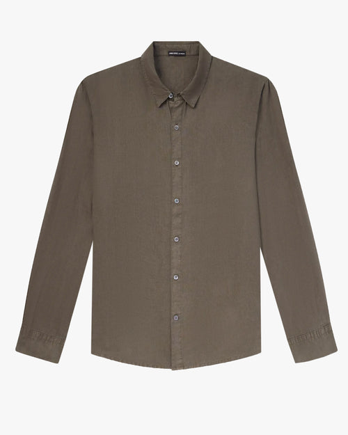 Lightweight Canvas Linen Shirt