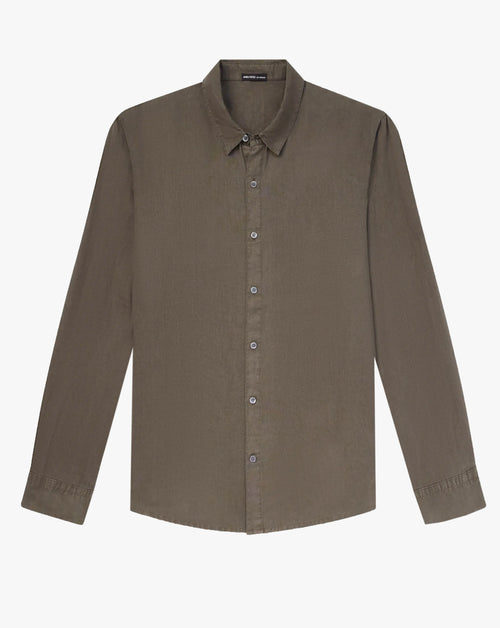Lightweight Canvas Linen Shirt