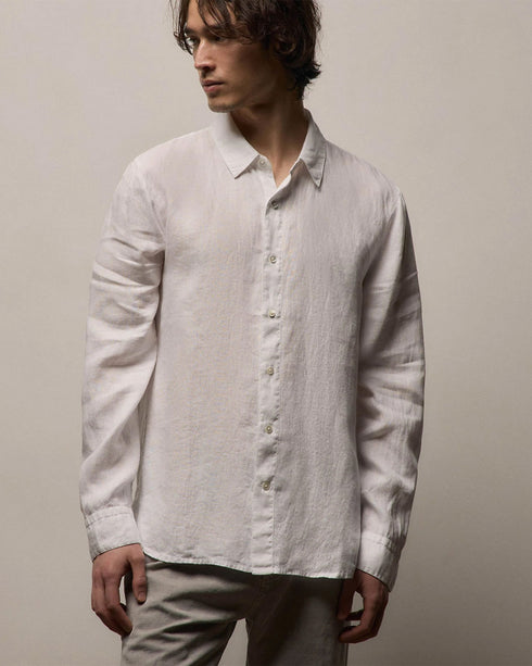 Lightweight Canvas Linen Shirt