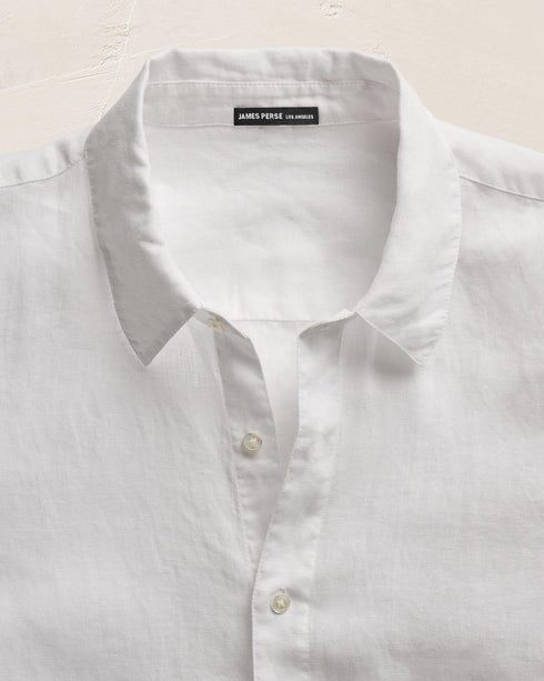 Lightweight Canvas Linen Shirt