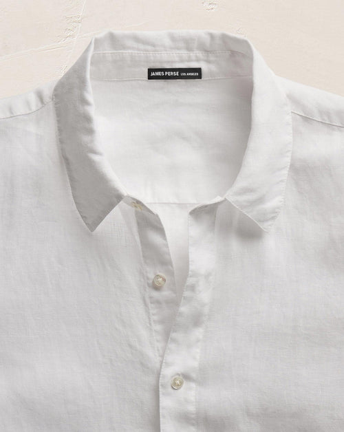 Lightweight Canvas Linen Shirt