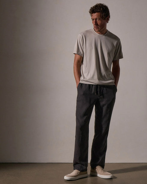 Relaxed Fit Linen Pant
