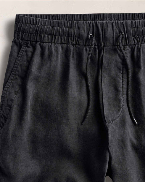 Relaxed Fit Linen Short