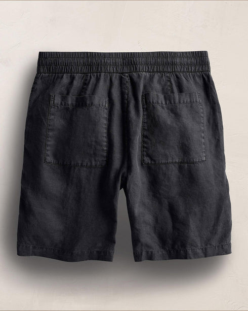 Relaxed Fit Linen Short