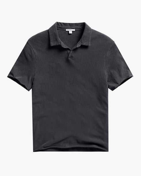 Slub Jersey Open Polo