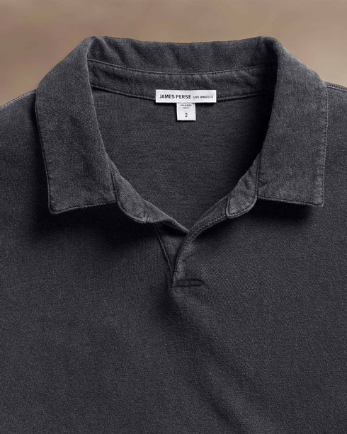 Slub Jersey Open Polo