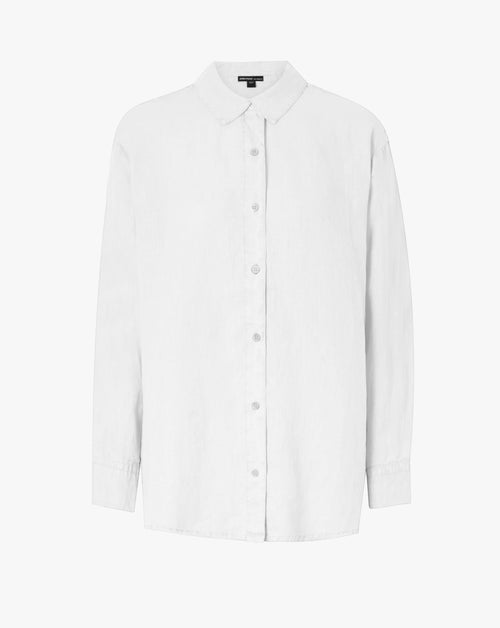 Lightweight Canvas Linen Shirt