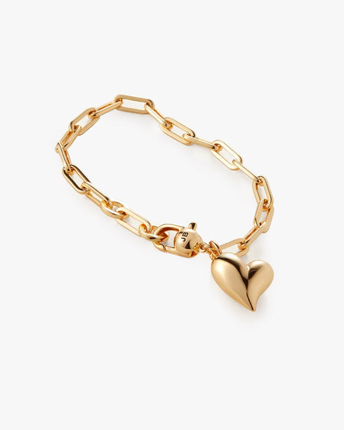 Puffy Heart Bracelet