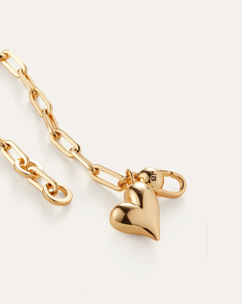 Puffy Heart Bracelet