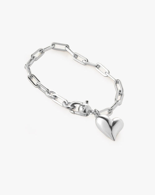 Puffy Heart Bracelet