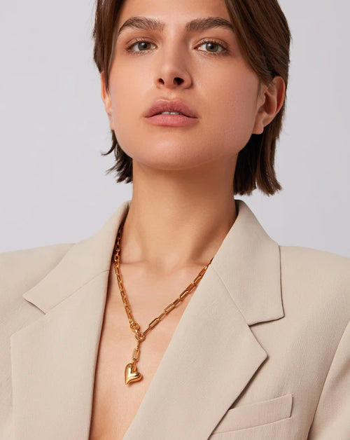 Puffy Heart Necklace
