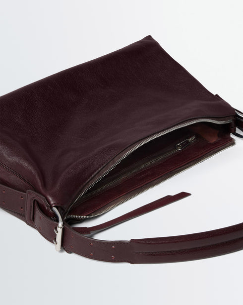 Belted Baguette Bag