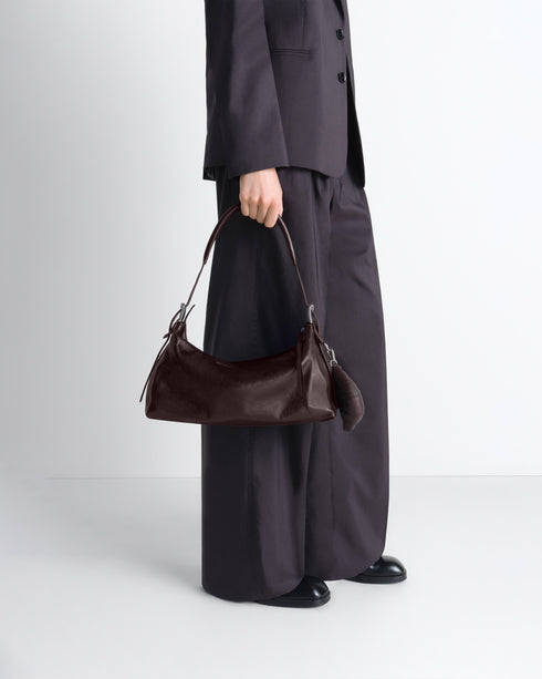 Belted Baguette Bag