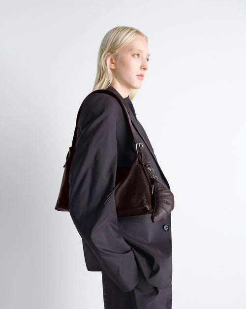 Belted Baguette Bag
