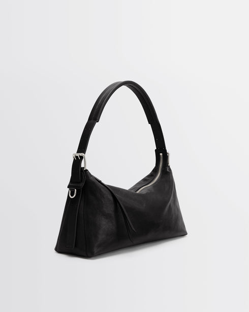 Belted Baguette Bag