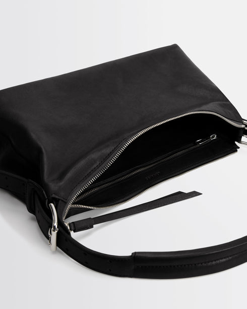Belted Baguette Bag