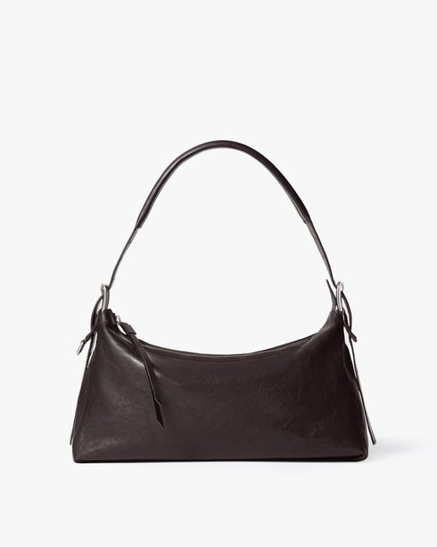 Belted Baguette Bag