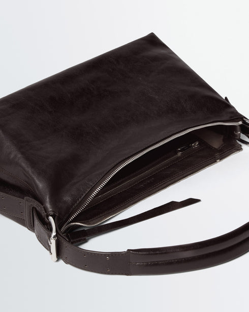 Belted Baguette Bag