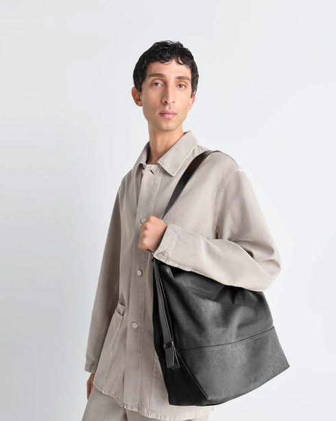 Belted Tote Bag