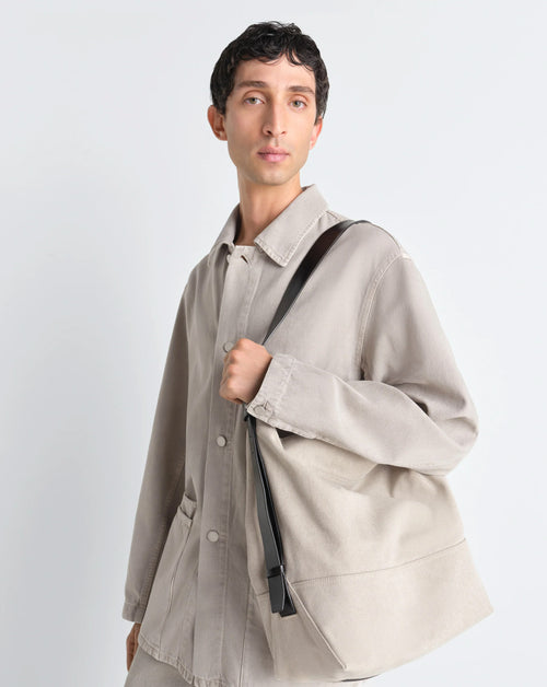 Belted Tote Bag