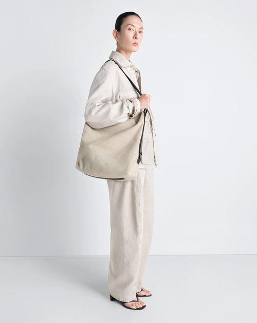 Belted Tote Bag