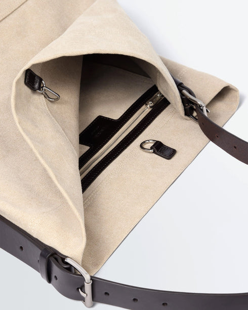 Belted Tote Bag