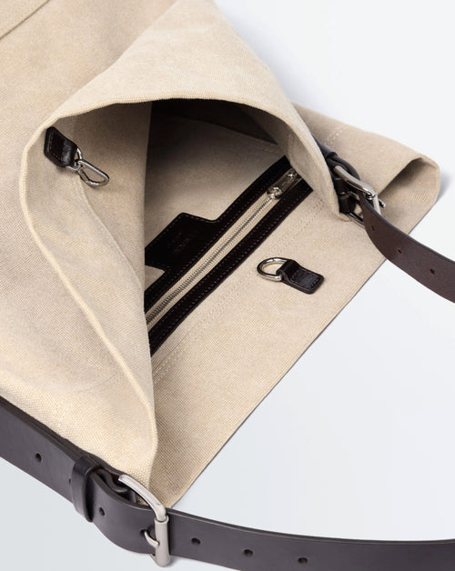 Belted Tote Bag
