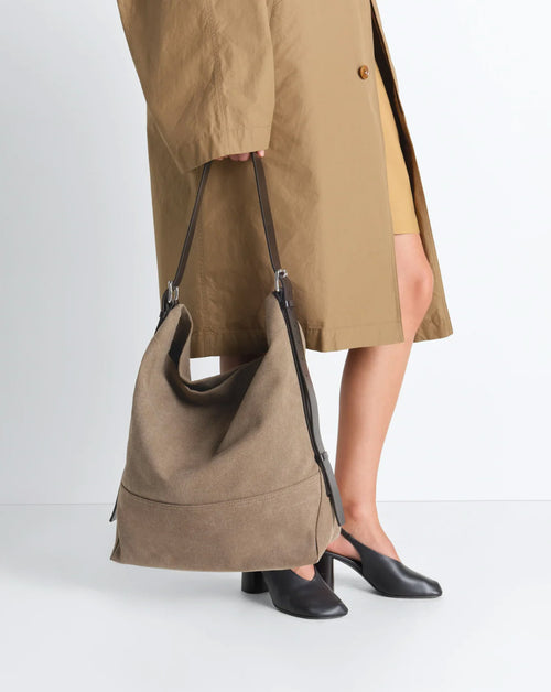 Belted Tote Bag