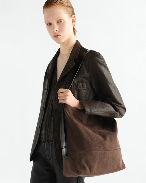 Belted Tote Bag