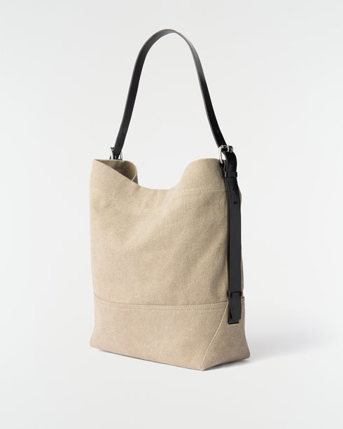 Belted Tote Bag