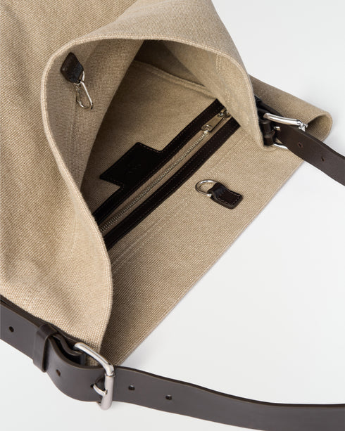 Belted Tote Bag