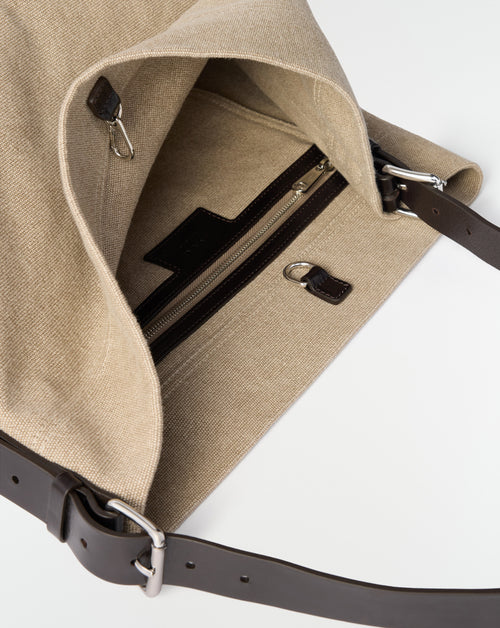 Belted Tote Bag