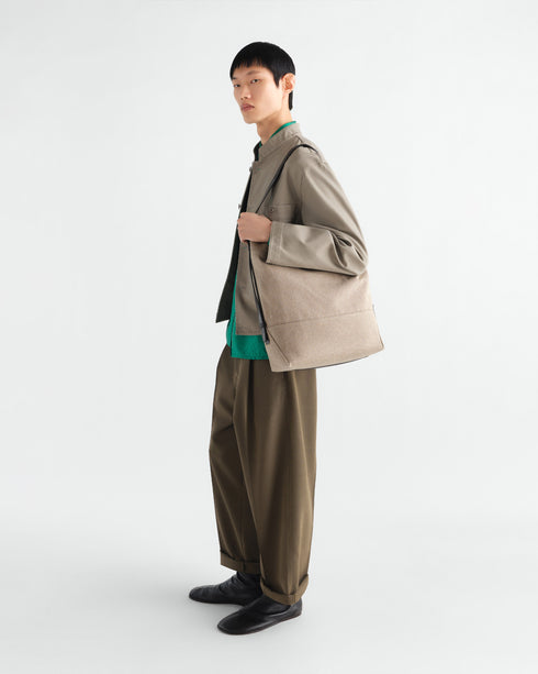 Belted Tote Bag