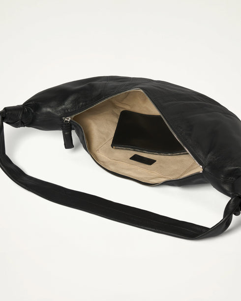 Large Croissant Bag Leather