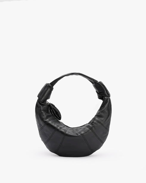 Mini Fortune Croissant Bag - Grained