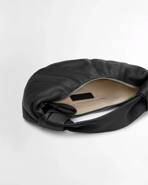 Mini Fortune Croissant Bag - Grained