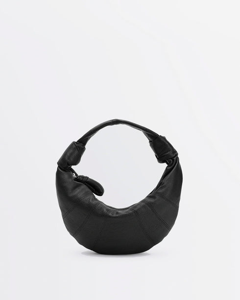Mini Fortune Croissant Bag - Grained