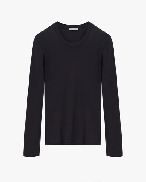 Rib Long Sleeve Top