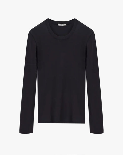 Rib Long Sleeve Top