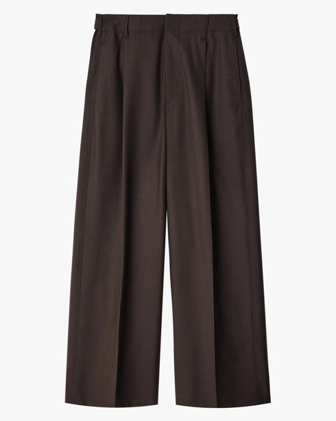 Single Pleat Tailored Pants