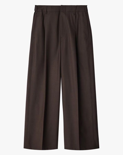 Single Pleat Tailored Pants