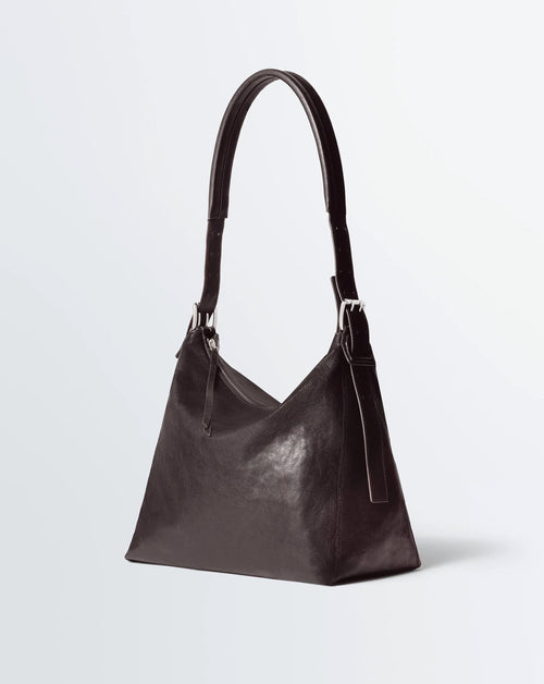 Small Belted Hobo Bag