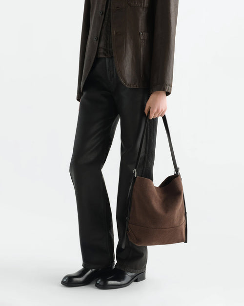Small Belted Tote Bag