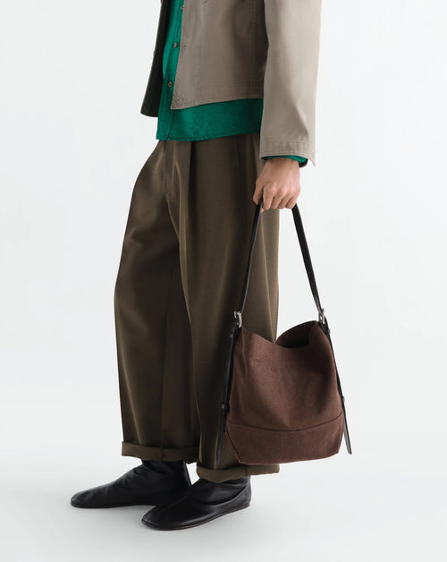 Small Belted Tote Bag