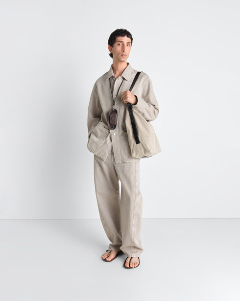 Belted Tote Bag
